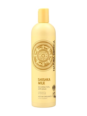 Крем-гель для душа Natura Siberica BIO Shishka Milk, нежность и питание, 550 мл 10952418