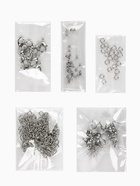 Набор для создания украшений «Минимум»: колечки, кримпы, цепочки, цвет серебро - Фото 15