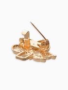 Зажим для кардигана «Ажур. Бабочка», цвет золото - Фото 4