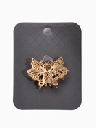 Зажим для кардигана «Ажур. Бабочка», цвет золото - Фото 5