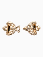 Зажим для кардигана «Ажур. Тюльпан»,. цвет золотой в золоте - Фото 3