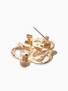Зажим для кардигана «Ажур. Цветы», цвет золотой в золоте - фото 63130953