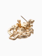 Зажим для кардигана «Ажур. Пика», цвет золотой в золоте - фото 63130973