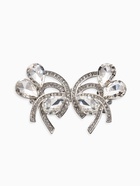 Зажим для кардигана «Ажур. Капельки», белый в серебре - фото 63131030