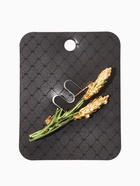 Брошь «Колосья», жёлто-зелёная в золоте - фото 63131123