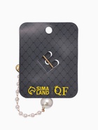 Булавка «Ключик от сердца», 6.5 см, белая в золоте - Фото 5