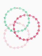 Бусы детские «Выбражулька. Бабочки», 40 см, МИКС (комплект 2 шт) - фото 63131152