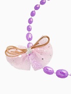 Бусы детские «Выбражулька. Бант», граненые бусины, 40 см, сиреневые (комплект 2 шт) - фото 63131161