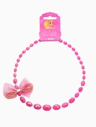 Бусы детские «Выбражулька. Бант», граненые бусины, 40 см, розовые - Фото 4
