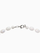 Бусы детские «Выбражулька. Бант», граненые бусины, 40 см, белые - Фото 3