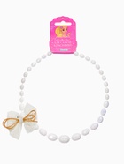 Бусы детские «Выбражулька. Бант», граненые бусины, 40 см, белые - Фото 4