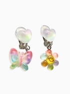 Серьги-клипсы детские «Выбражулька. Бабочка и Цветочек», цветные - фото 63131180