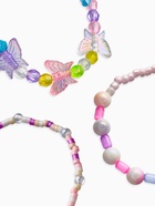 Браслеты детские «Выбражулька. Бабочки и бусины», набор 3 шт. цветной - Фото 2
