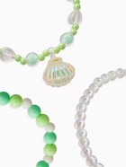 Браслеты детские «Выбражулька. Жемчужина желаний», набор 3 шт. зеленый - Фото 2