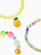 Браслеты детские «Выбражулька. Ананас и бусинки», набор 3 шт. цветной - Фото 2