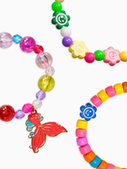 Браслеты детские «Выбражулька. Хвост русалки и бусинки», набор 3 шт. цветной (комплект 2 шт) - фото 63131221