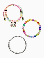 Браслеты детские «Выбражулька. Панда», набор 3 шт. бусины, цветной - фото 63131252