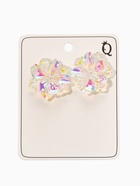 Серьги «Цветок жасмина», белые, радужные (комплект 2 шт) - фото 63131262