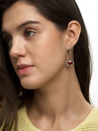 Серьги «Сердечная вишня», красные в серебре - Фото 8