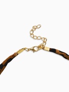 Колье «Леопард. Бантик», 40 см, коричневый в золоте 10904842