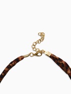 Колье с подвесками «Леопард. Новый стиль», 40 см, светло-коричневый, в золоте - фото 63131339