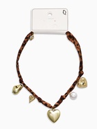 Колье с подвесками «Леопард. Новый стиль», 40 см, светло-коричневый, в золоте - фото 63131340