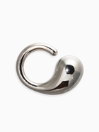 Кольцо крупное «Капля Бо», размер 17, пластик, цвет серебро - Фото 3