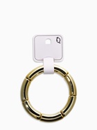 Браслет на резинке «Стиль. Гладкость», пластик, цвет золото - фото 63131358