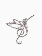 Брошь «Калибри. Скрипичный ключ», цвет серебро - фото 63131386