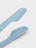 Набор щипцов 3 шт, 18,5;22;25 см, цвет голубой,синий,серый (комплект 2 шт) - фото 63232878