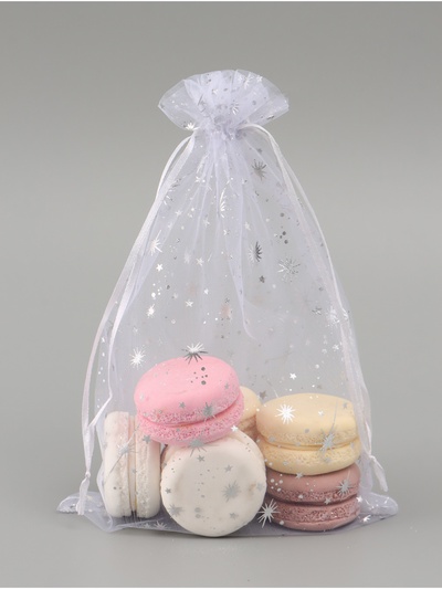 Мешок из фатина «Звёздное небо», 20×30 см, набор 5 шт.