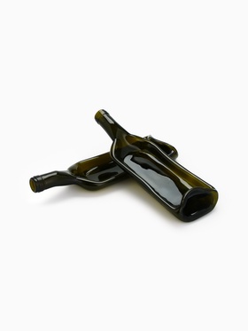 Тарелка бутылка, сервировочная, набор 2 шт.