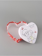 Коробка твёрдая подарочная «Любовь, любовь», 18.5×17×7.5 см - Фото 5