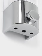 УЦЕНКА Диспенсер для жидкого мыла механический 500 мл 8х9х20 см, цвет хром - Фото 3