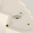 УЦЕНКА Шкатулка музыкальная пластик механическая "Двойное сердце белое" 6х16х10 см - Фото 5