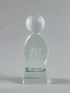 УЦЕНКА Сувенир стекло "Стела наградная. Гольф" 8х6х22 см - Фото 2