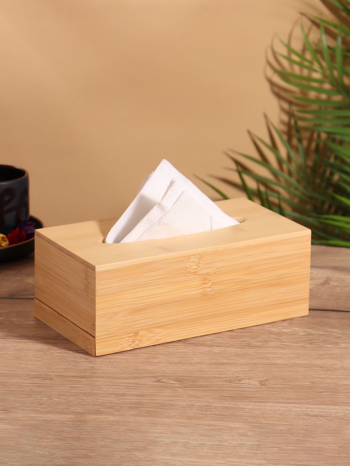 УЦЕНКА Салфетница 23×12 см, бамбук - Фото 1