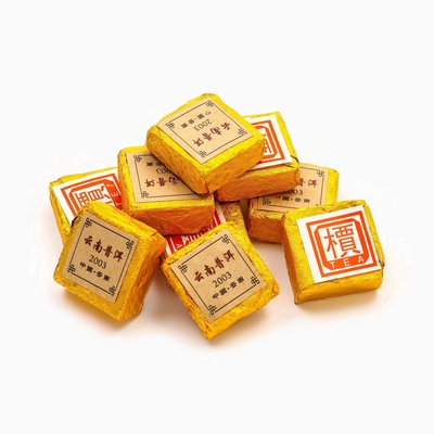 Китайский выдержанный чай «ДЖЕКИЧАЙ» Шу Пуэр, 50 г (+ - 5 г), 7 штук