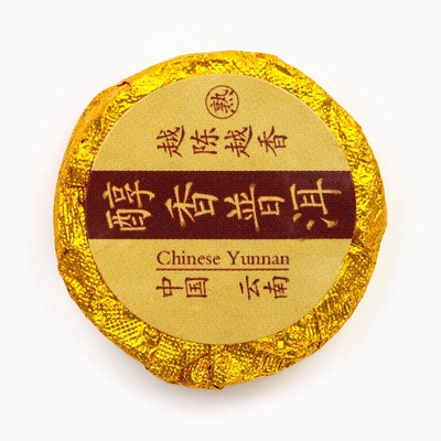 Китайский выдержанный чай «ДЖЕКИЧАЙ» Шу Пуэр, 50 г (+ - 5 г), (набор 8 шт.)