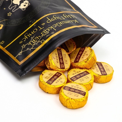 Китайский выдержанный чай «ДЖЕКИЧАЙ» Шу Пуэр, 50 г (+ - 5 г), (набор 8 шт.)