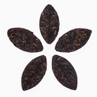 Китайский выдержанный чай «Шу Пуэр Золотой лист», сырой, 50 г + - 5 г, 6 штук 10938958