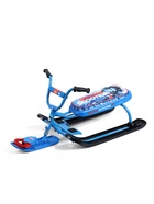 УЦЕНКА Снегокат «Ника-джамп» с гонщиком, синий, СНД1/Г Nika Kids - Фото 5