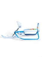 УЦЕНКА Снегокат растущий Snow Cat, со спинкой, белый, голубой - Фото 8