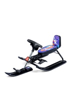 УЦЕНКА Снегокат растущий Snow Cat, со спинкой, чёрный - Фото 5