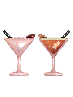 Воздушный шар фольгированный 44" «Бокал мартини», фигура