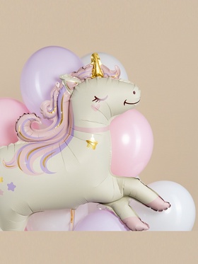 Воздушный шар фольгированный 38" «Волшебный единорог», фигура