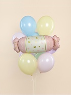 Воздушный шар фольгированный 34" «Конфета», розовый сатин - Фото 3