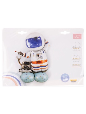 Воздушный шар фольгированный 43" «Космонавт», 3D фигура