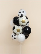 Воздушный шар фольгированный 18" «Футбольный мяч», 5 шт. - Фото 3