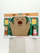 Подарочный набор новогодний «Олень», гель для душа 2 шт х150 мл, мочалка, URAL LAB - фото 63131729